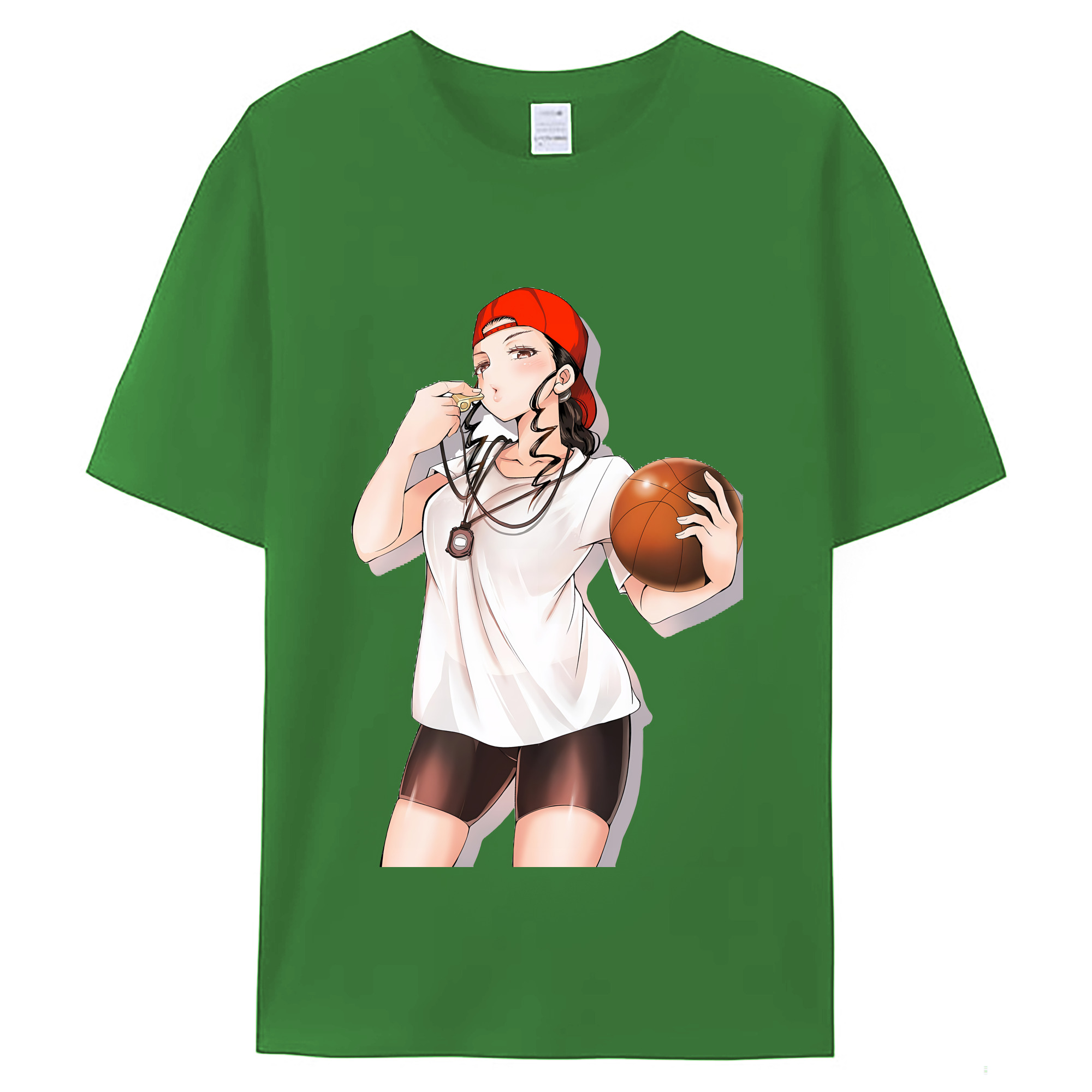 （画像用） SLAM DUNK／スラムダンク レディースカジュアルプリントTシャツ（綿100％）